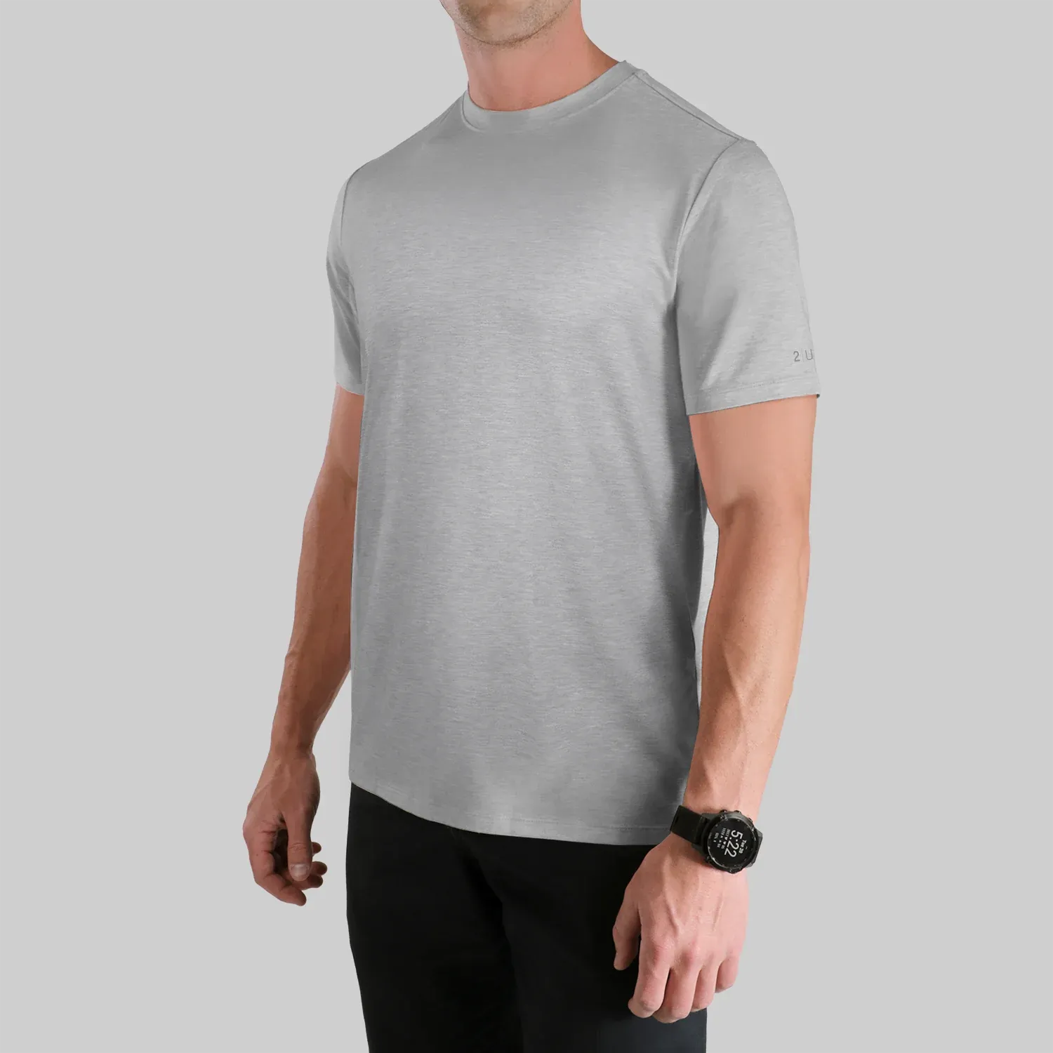 T-Shirt Crew Luxury Grey