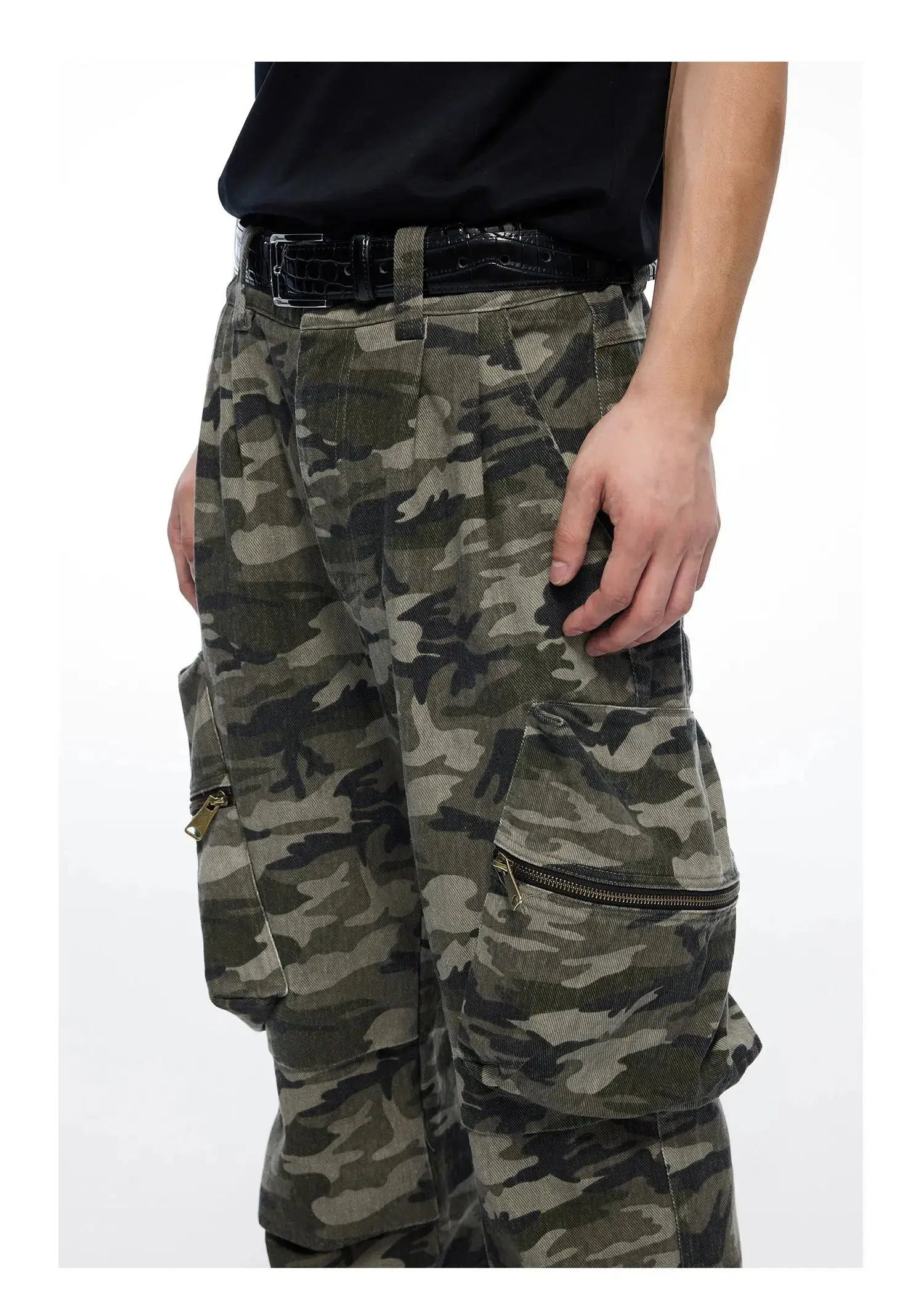 Tactical Camo Cargo Pants