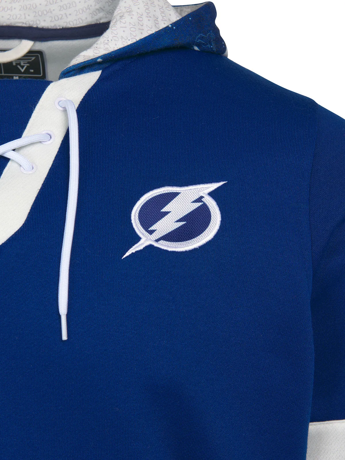 Tampa Bay Lightning Lace-Up Hoodie