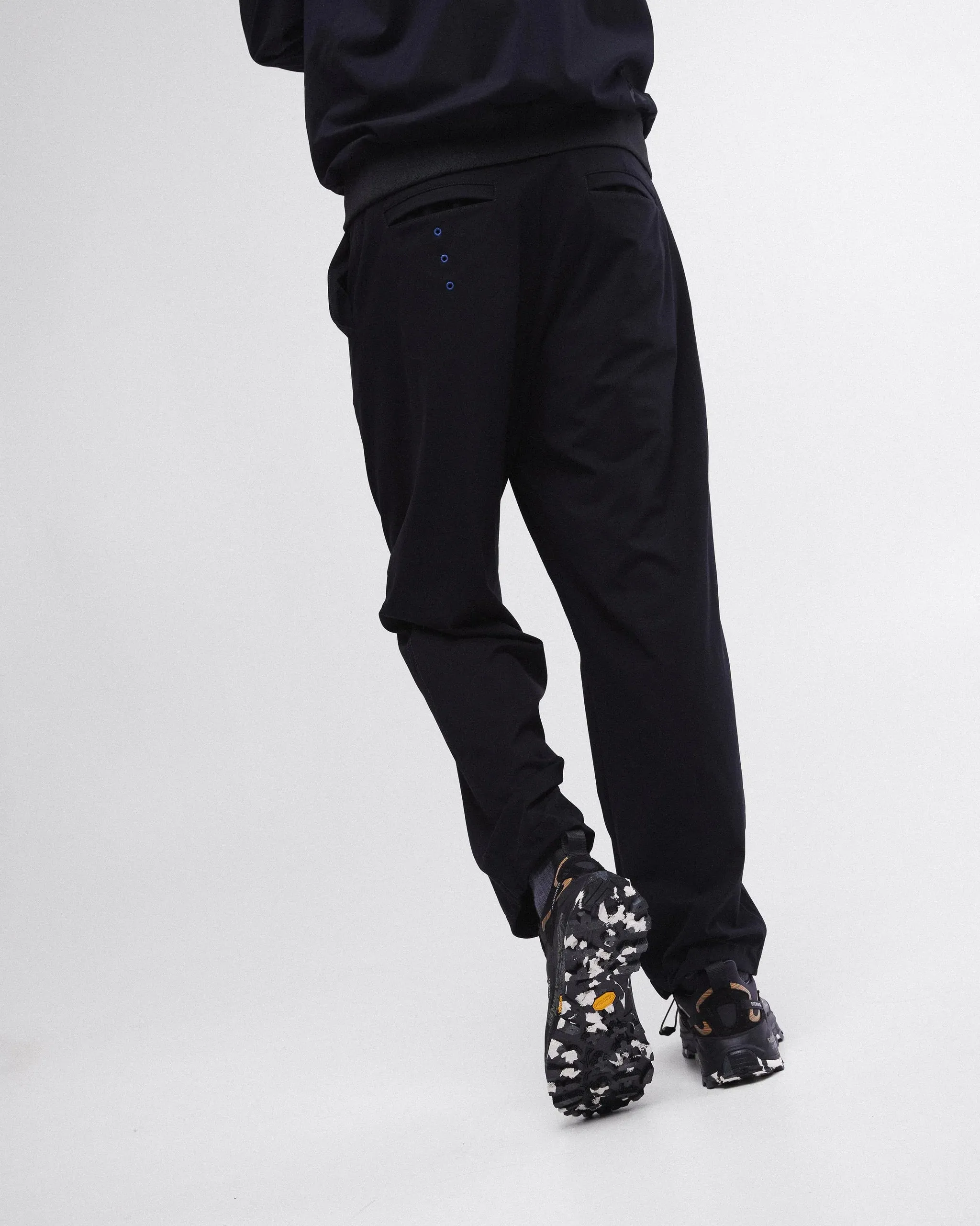 Technical Fabric Trousers Black PR419100