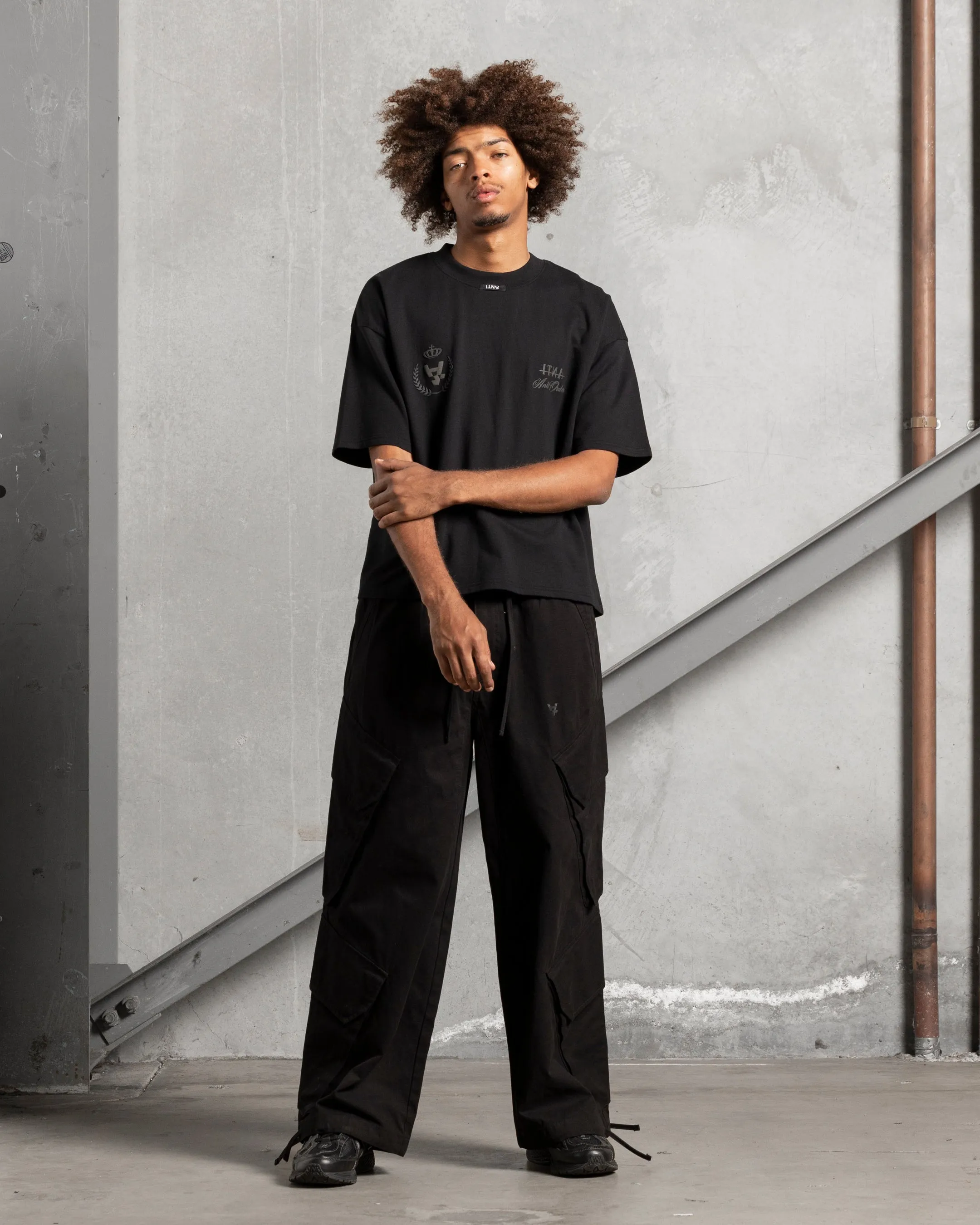 The Anti Order Hurtlocker Parachute Pants Black