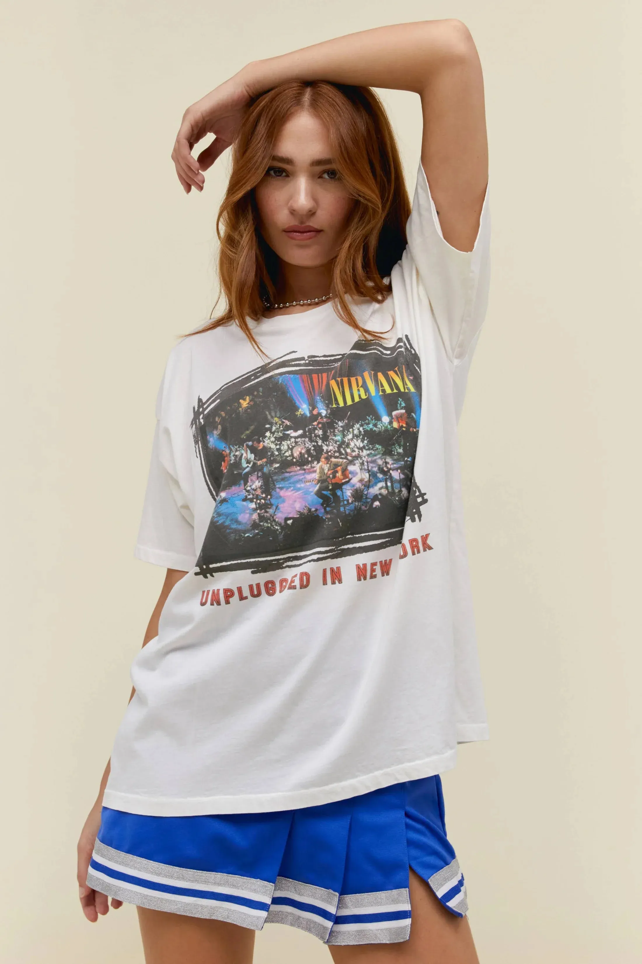 The Nirvana Unplugged in New York Merch Tee by Daydreamer