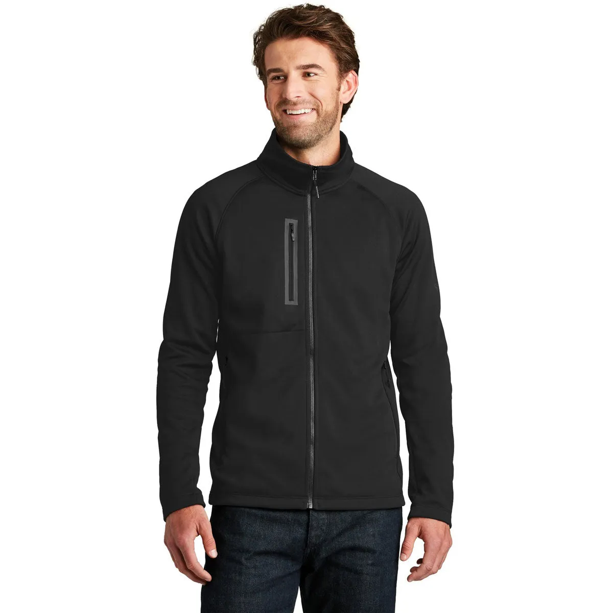 The North Face Men's TNF Black Canyon Flats Fleece Jacket