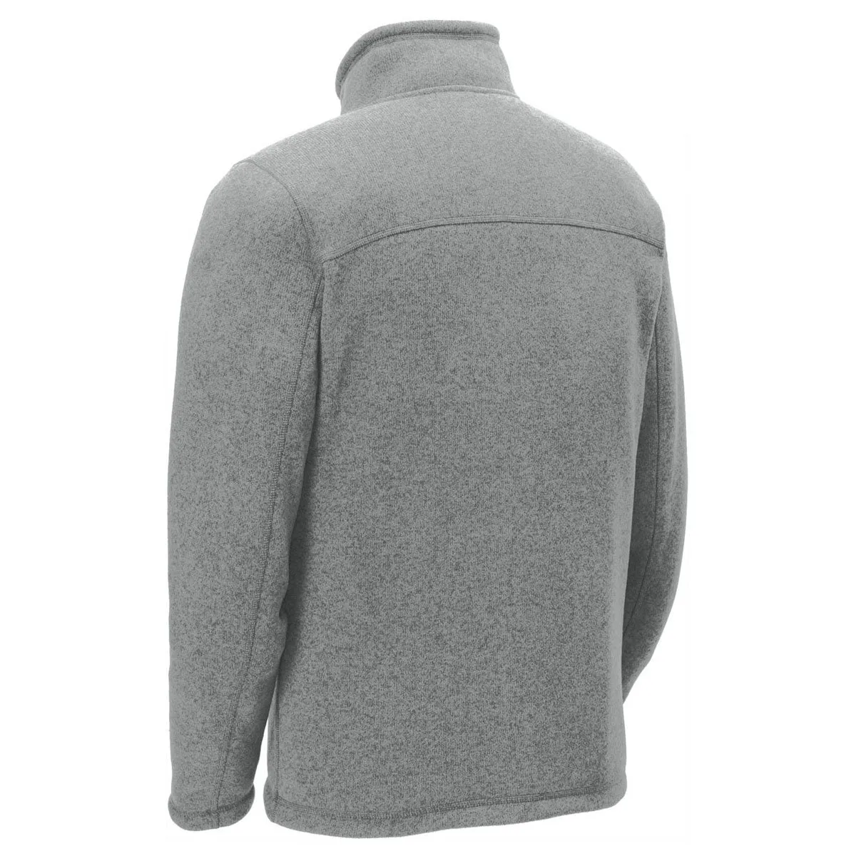 The North Face Men's TNF Medium Grey Heather Sweater Fleece Jacket