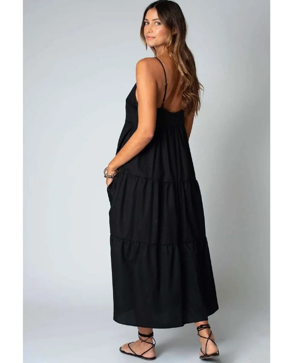 The Try Me Maxi Dress Black