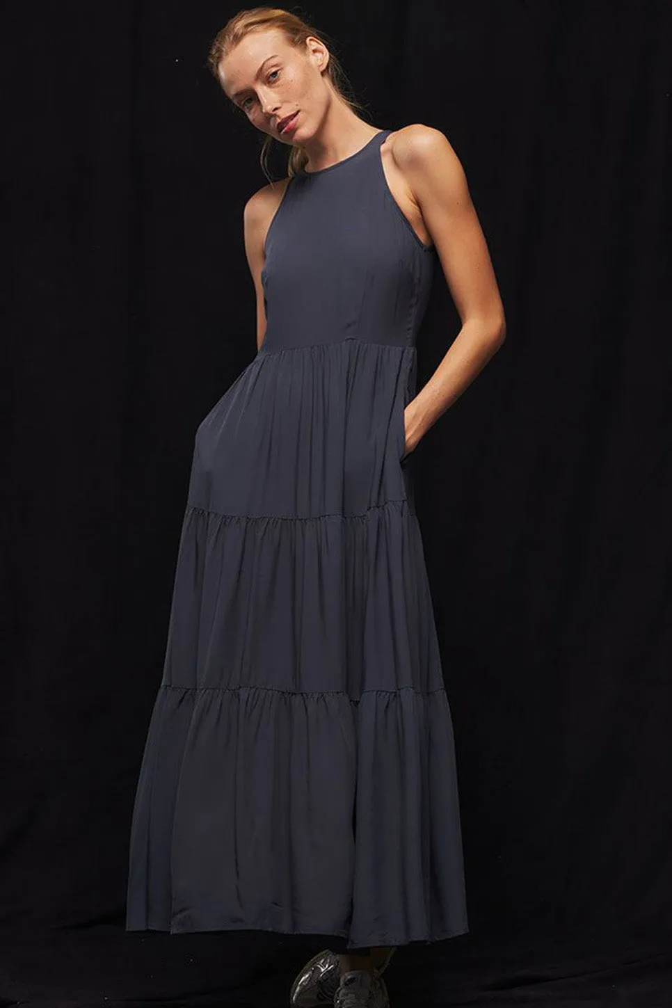 TIERED MAXI DRESS