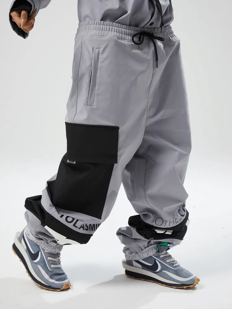 Tolasmik Baggy Style Cargo Snow Pants - Men's