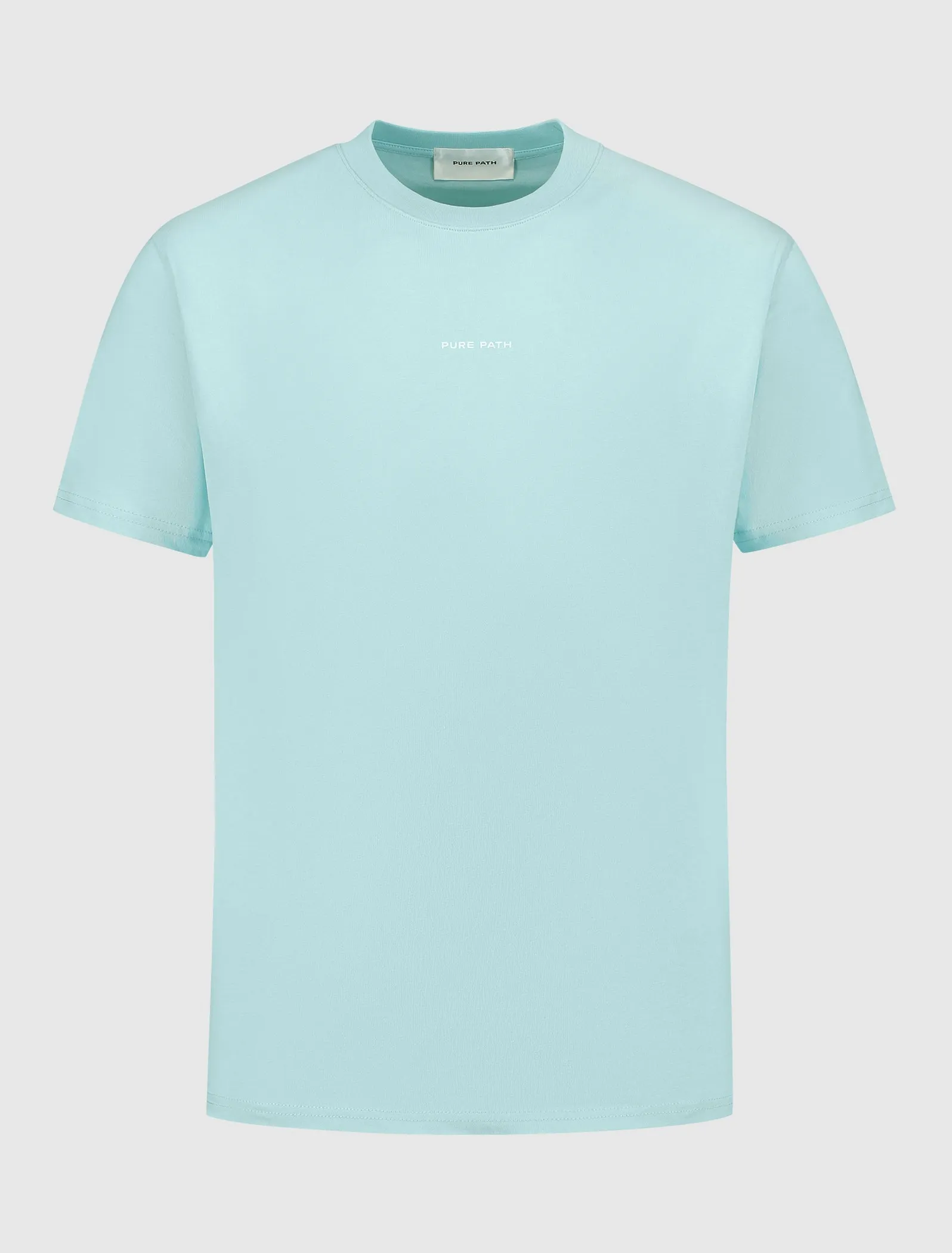 Triangle Logo T-shirt | Aqua