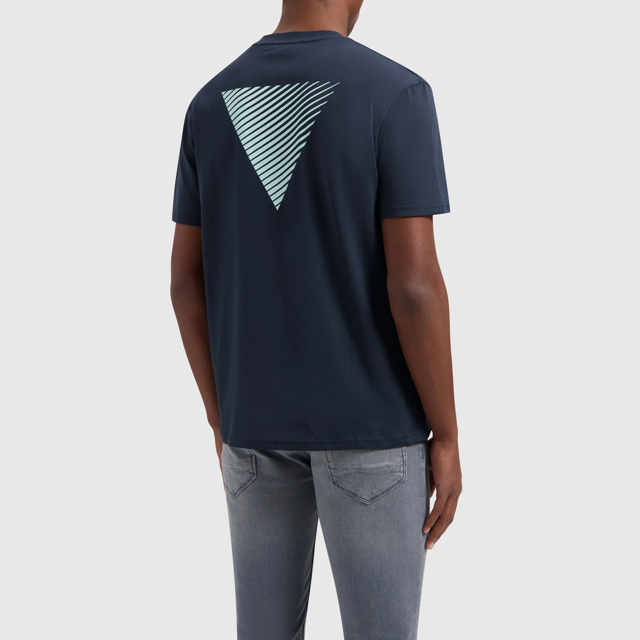 Triangle Logo T-shirt | Navy