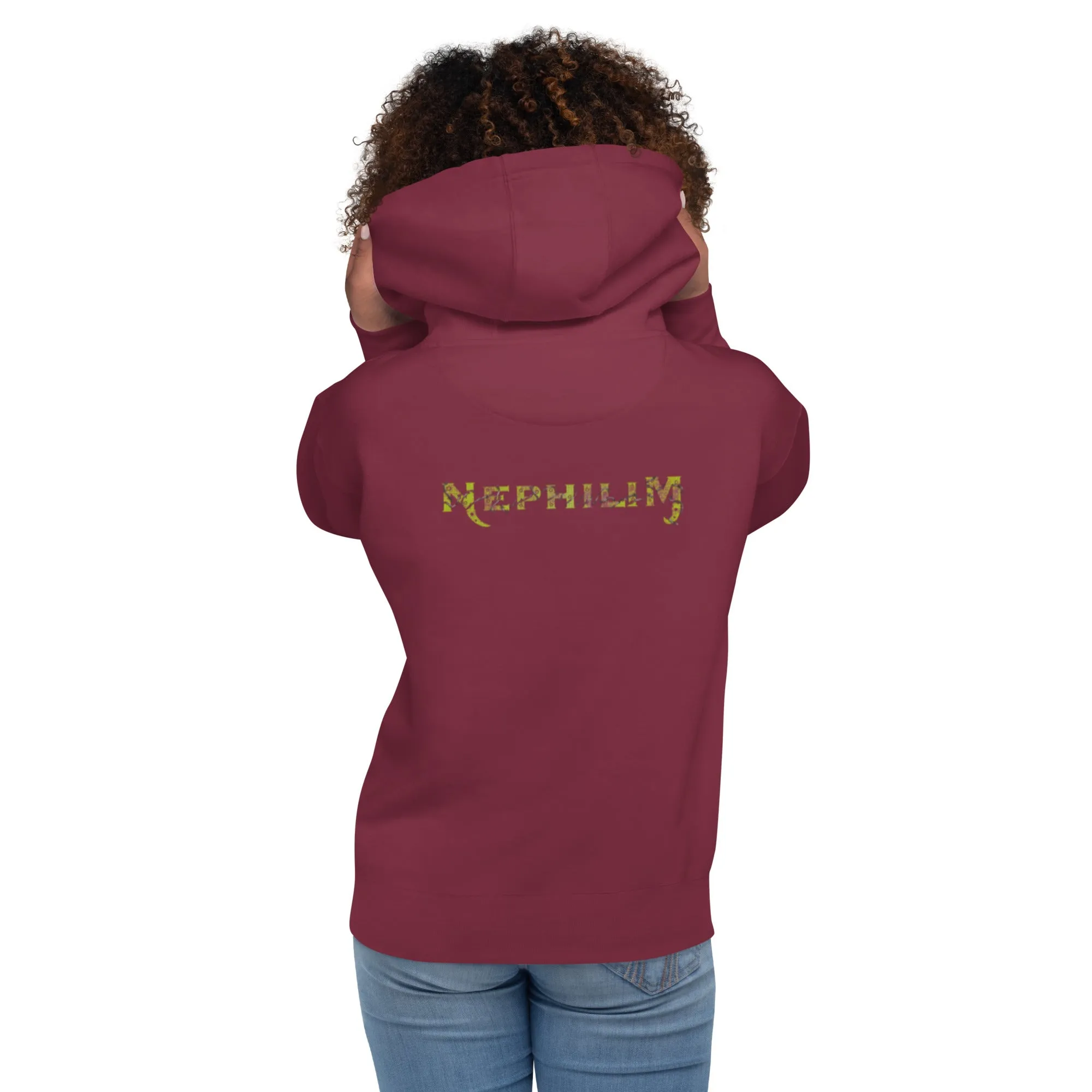 Unisex graphic Hoodie Nephilim (Angel): Belial the Beautiful