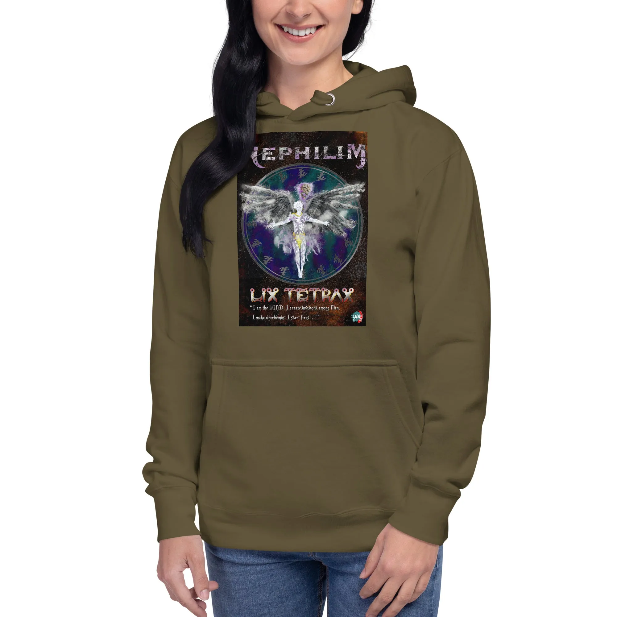 Unisex graphic Hoodie Nephilim (Angel): Lix Tetrax