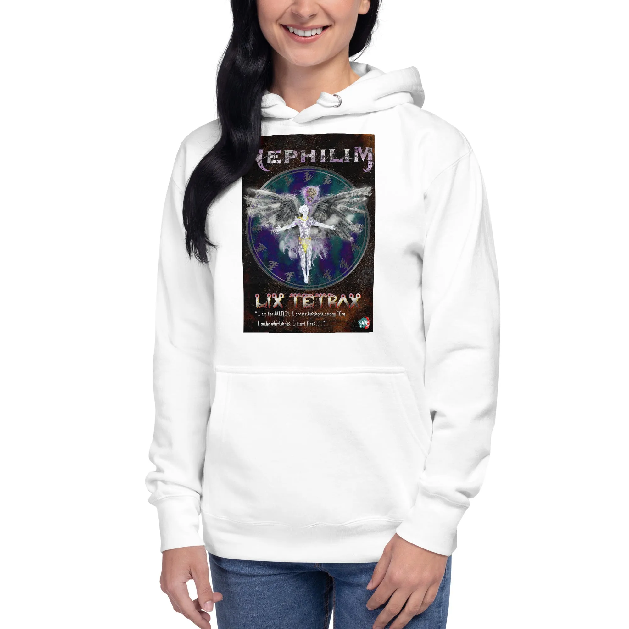 Unisex graphic Hoodie Nephilim (Angel): Lix Tetrax