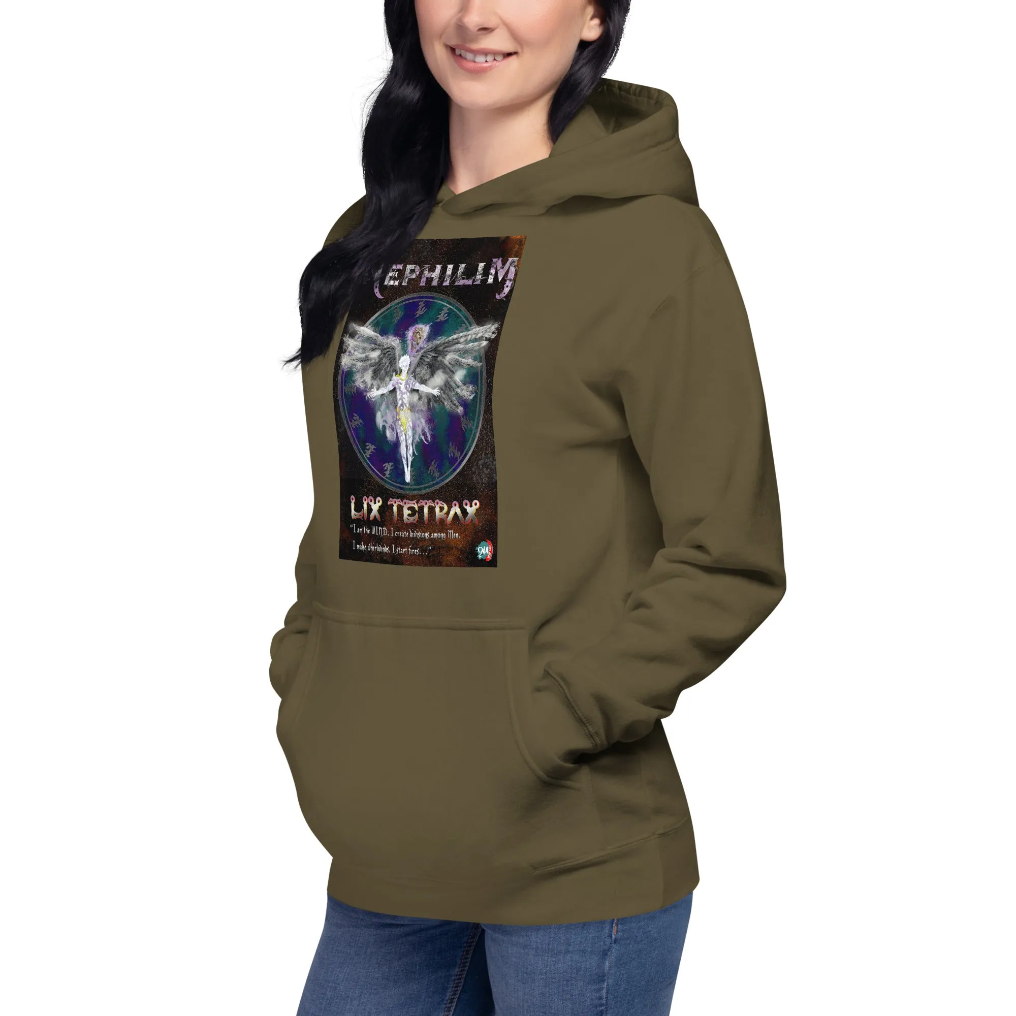 Unisex graphic Hoodie Nephilim (Angel): Lix Tetrax