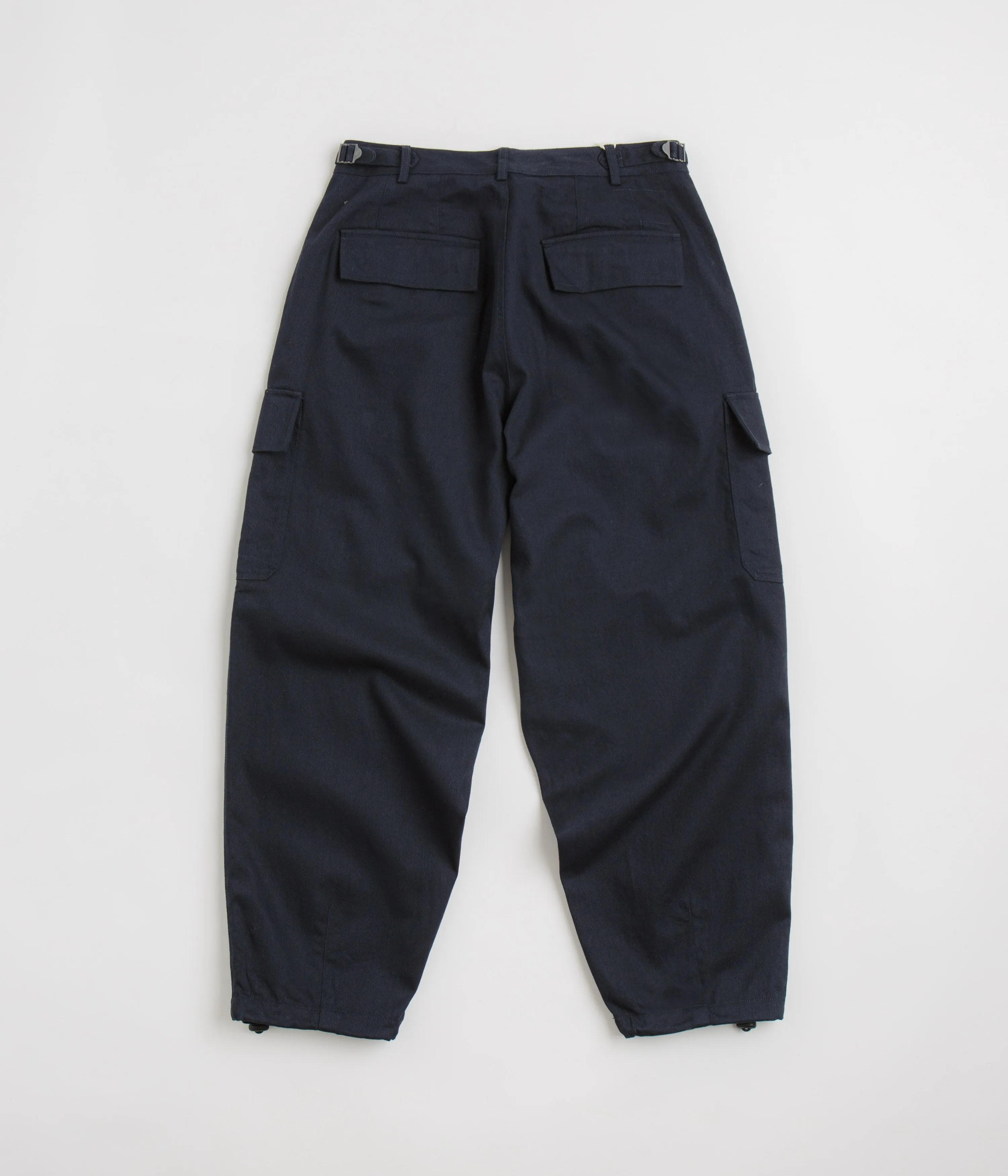 Universal Works Loose Cargo Pants - Navy / Navy