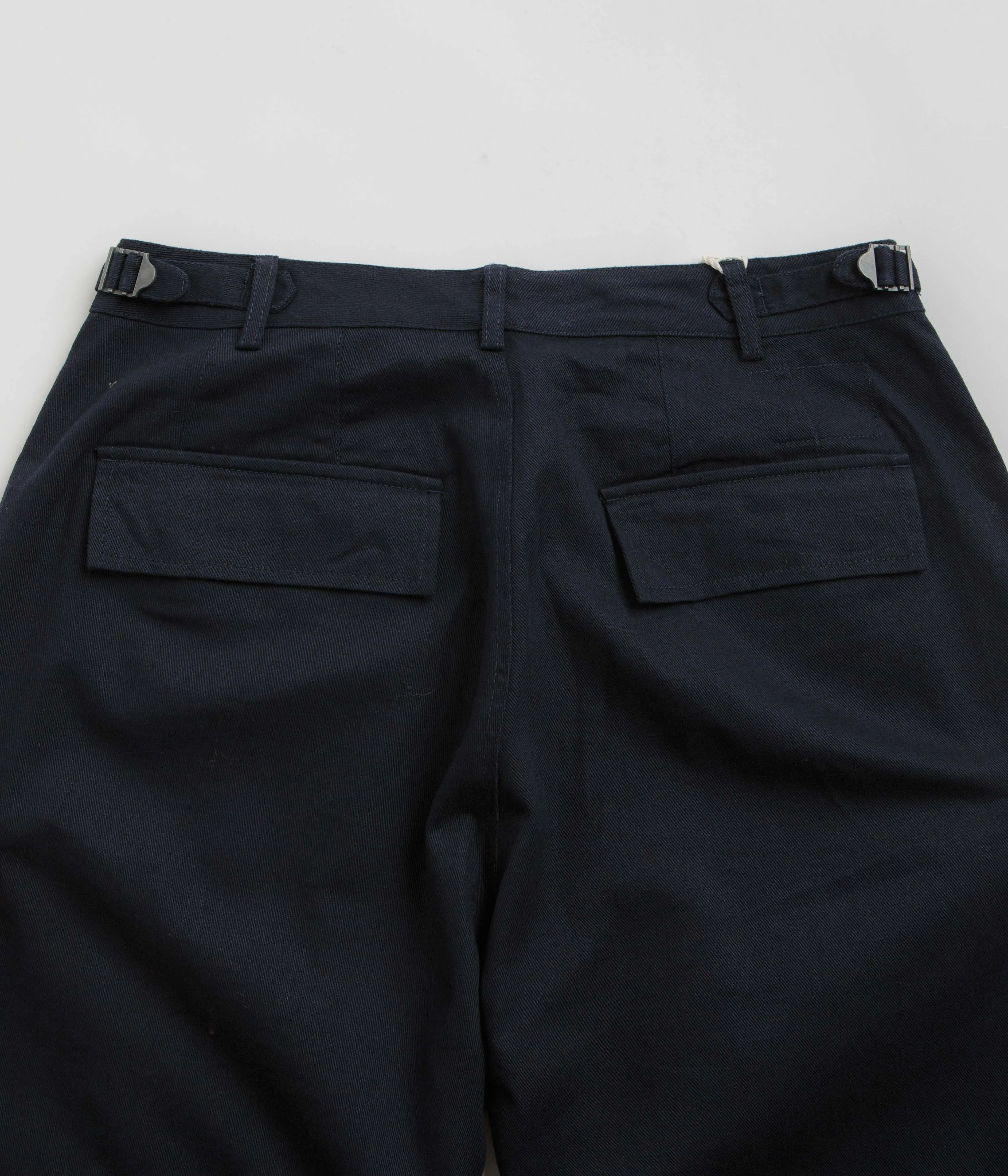 Universal Works Loose Cargo Pants - Navy / Navy