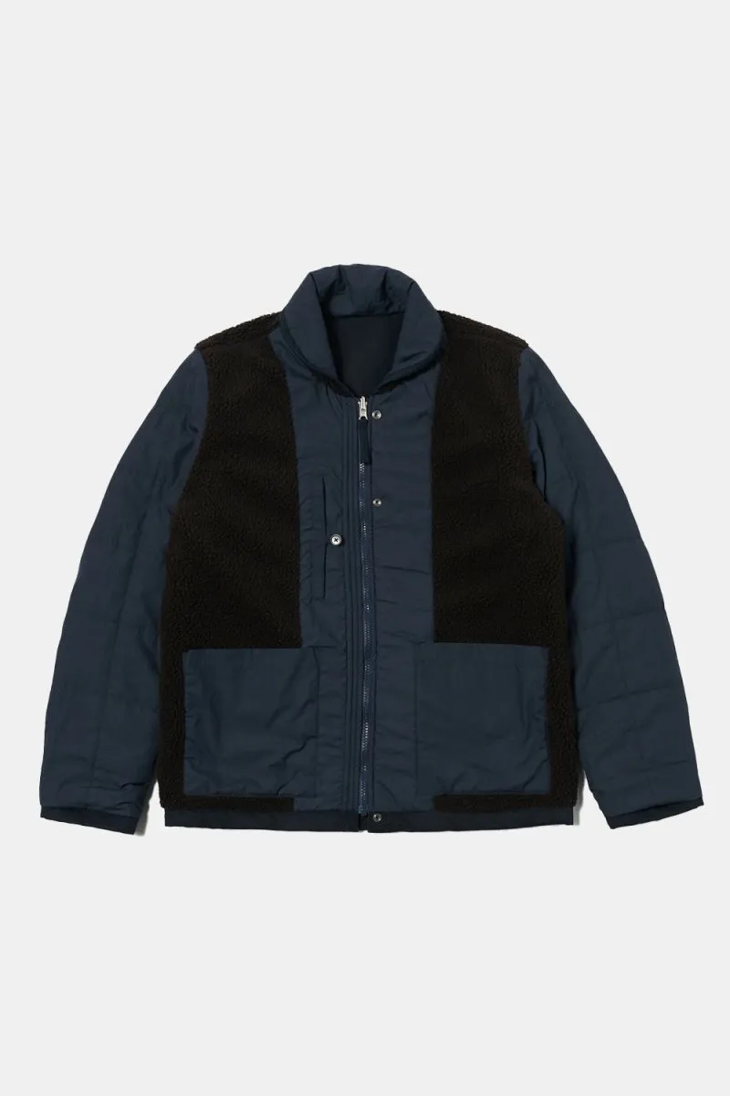 Universal Works Reversible N1 Jacket (Navy/Brown)