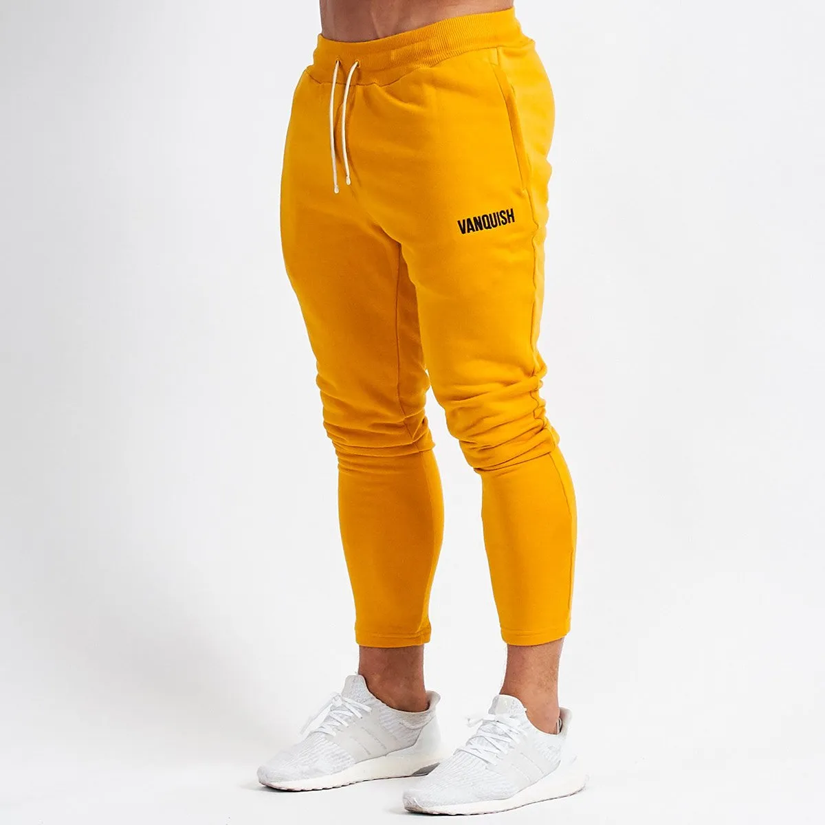 Vanquish Warm Up v2 Yellow Tapered Sweatpants