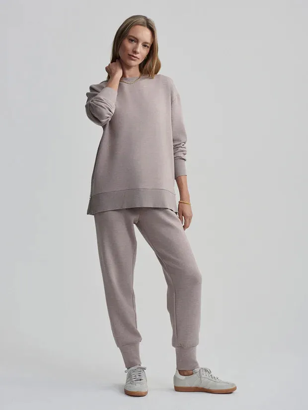 Varley Gabriella Sweatshirt Taupe Marl