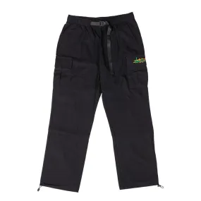 Venture - Paid Cargo Pants Black