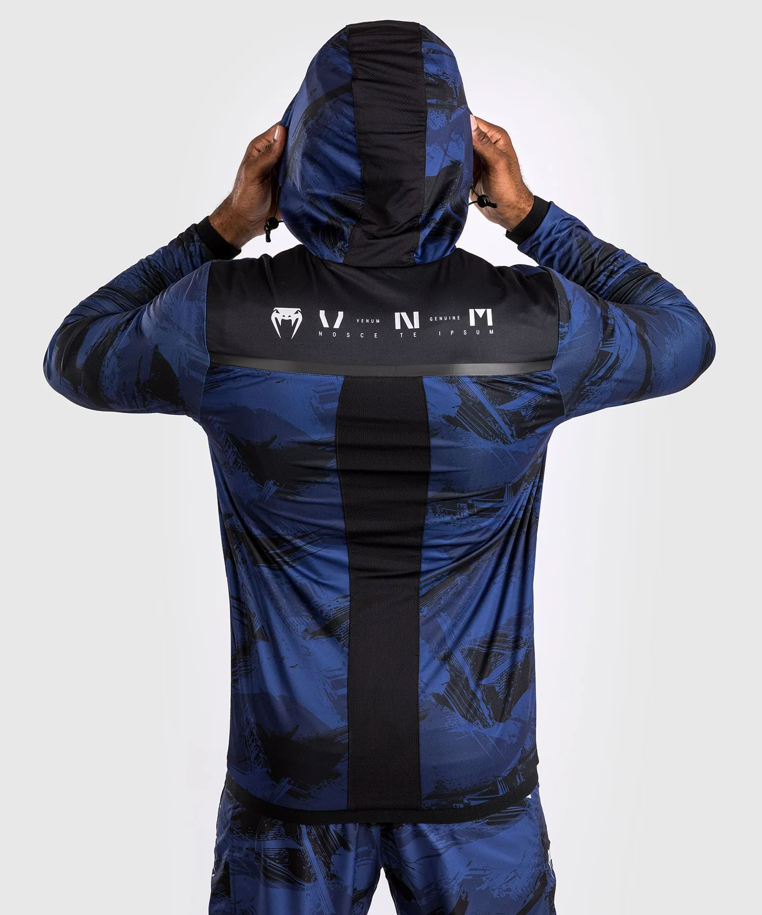 Venum Electron 3.0 Hoodie Navy Blue