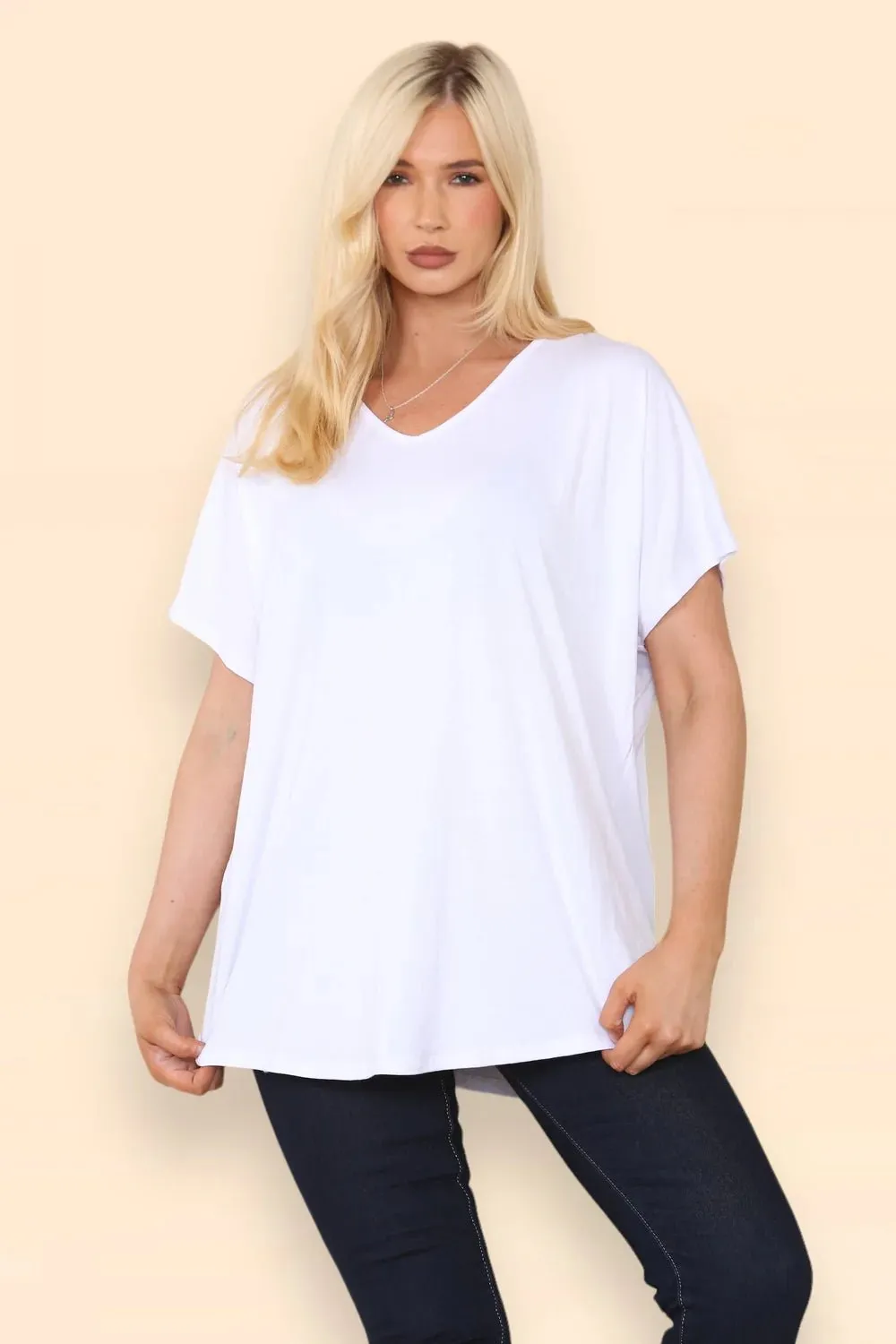 Vera Cap Sleeve Oversized T-Shirt