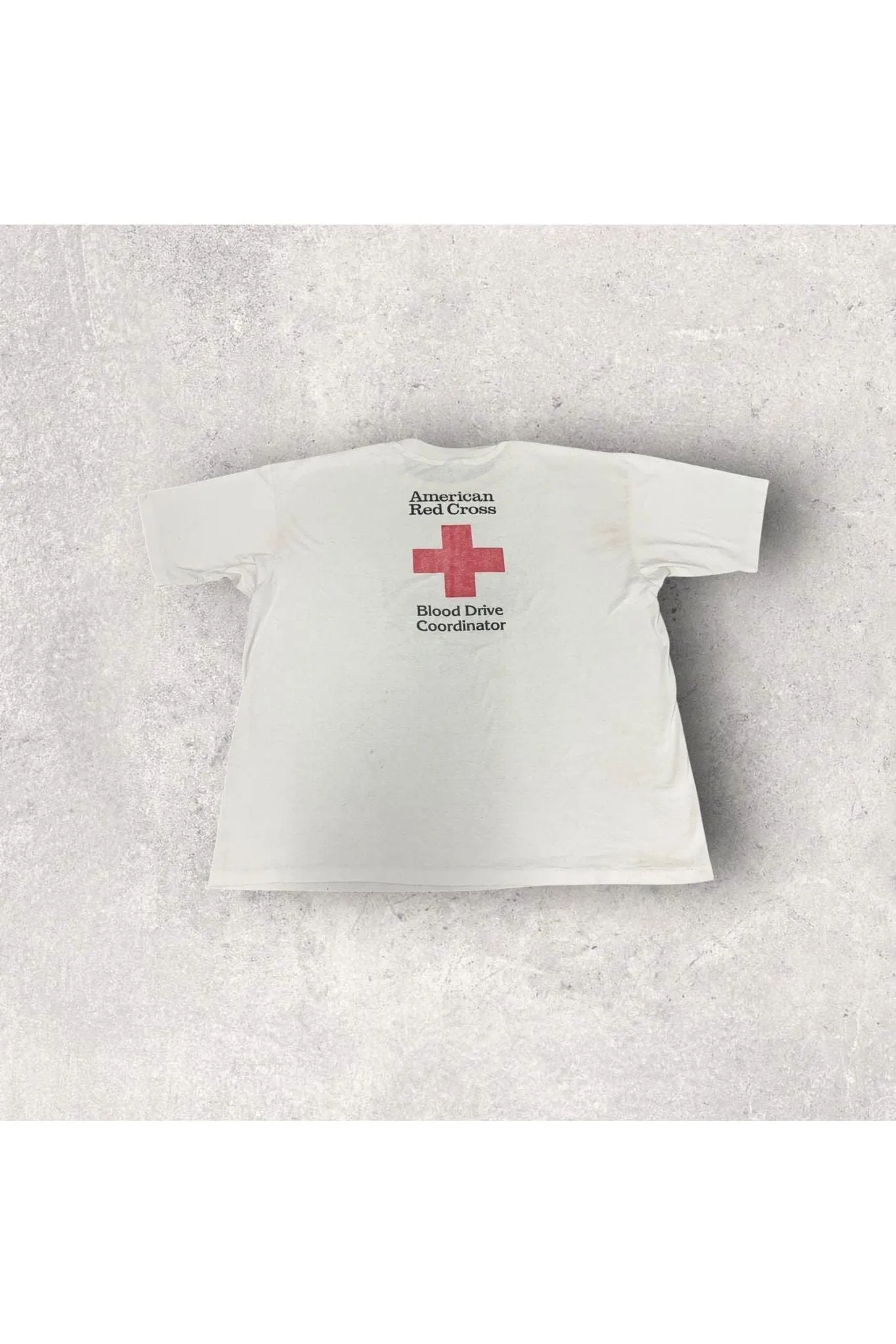 Vintage American Red Cross Okay, You Guys, We're Out For Blood! Tee- XXL