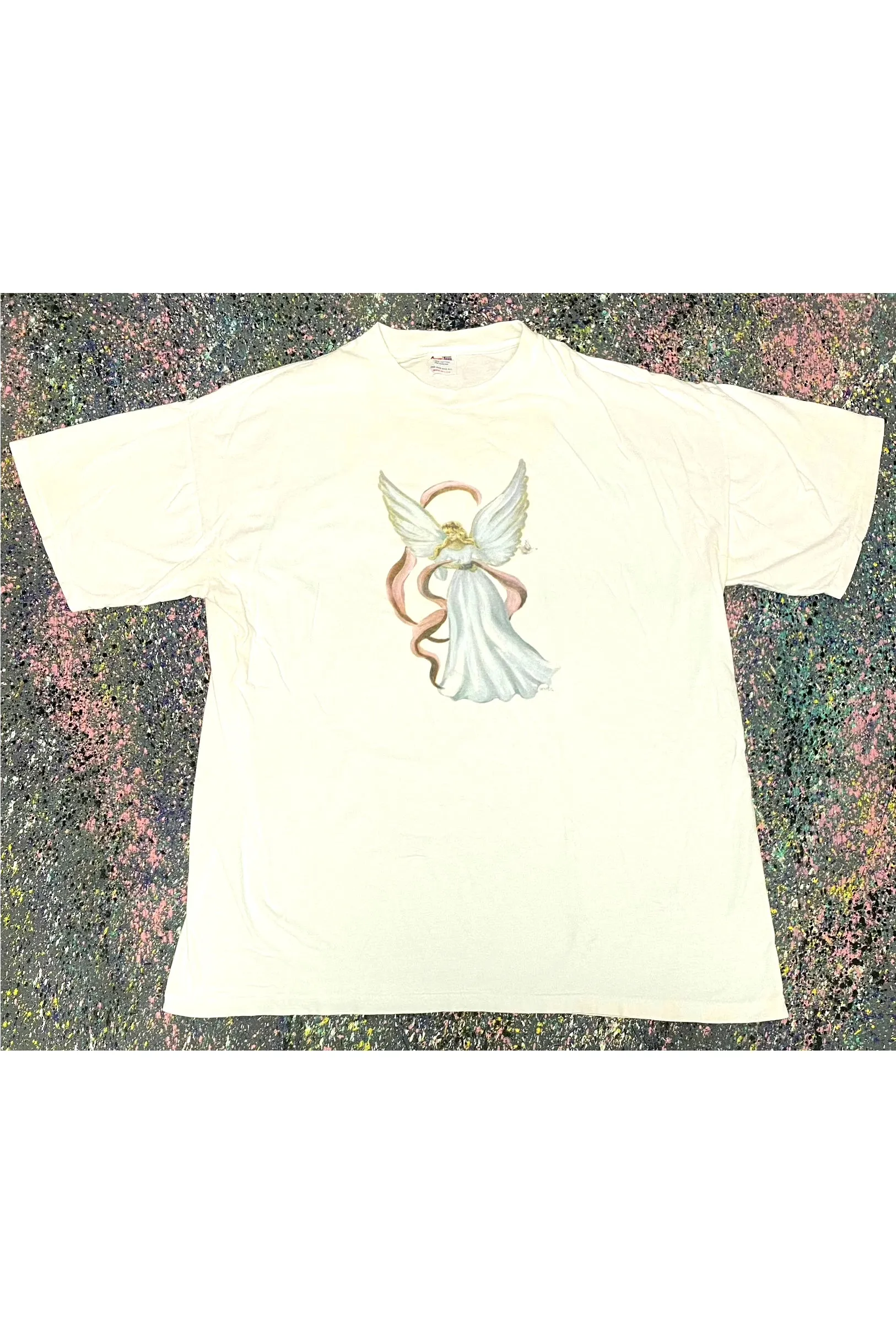 Vintage Single Stitched Angel Graphic Tee- OSFA