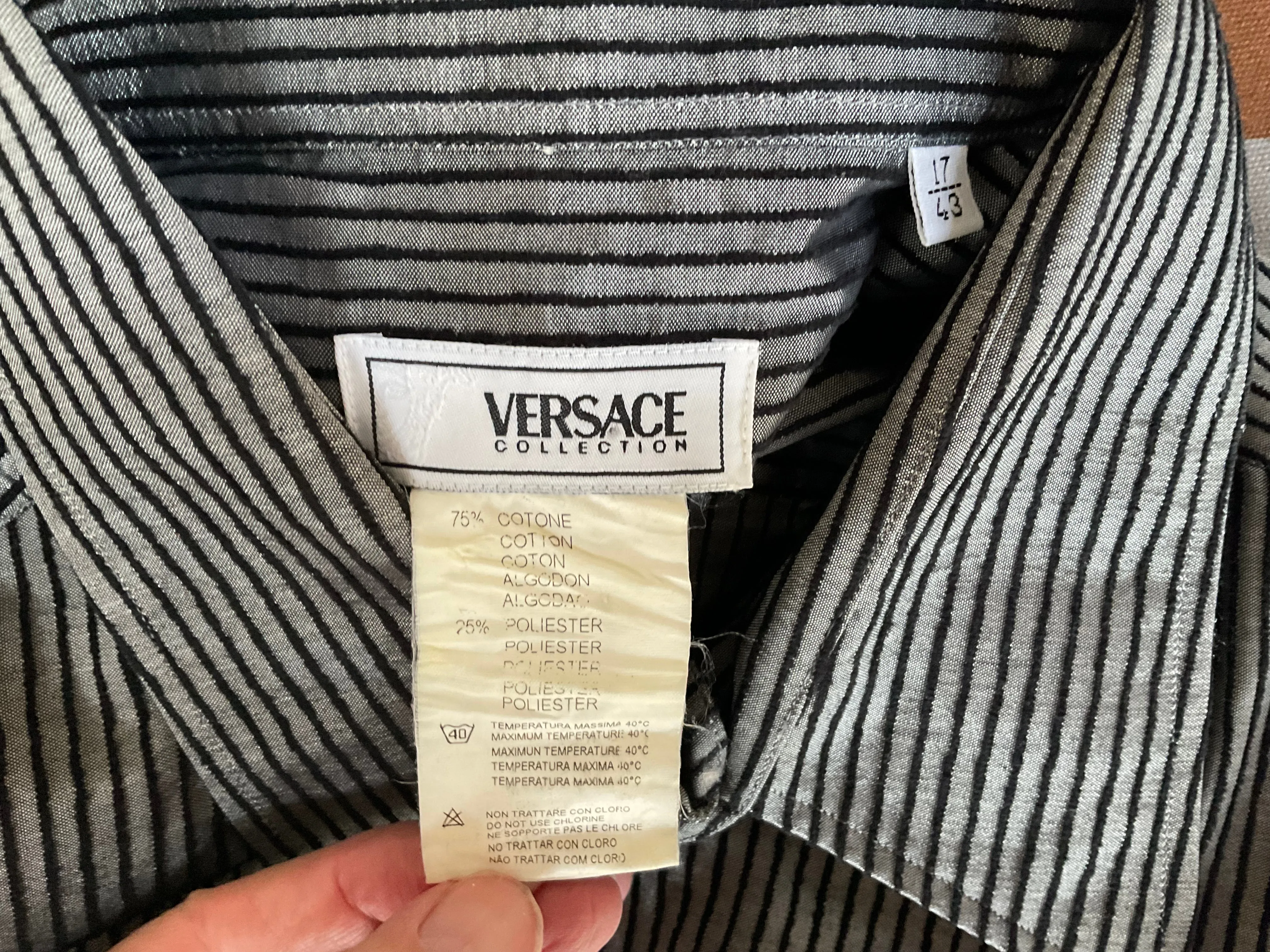 Vintage Versace Collection shirt, extra large