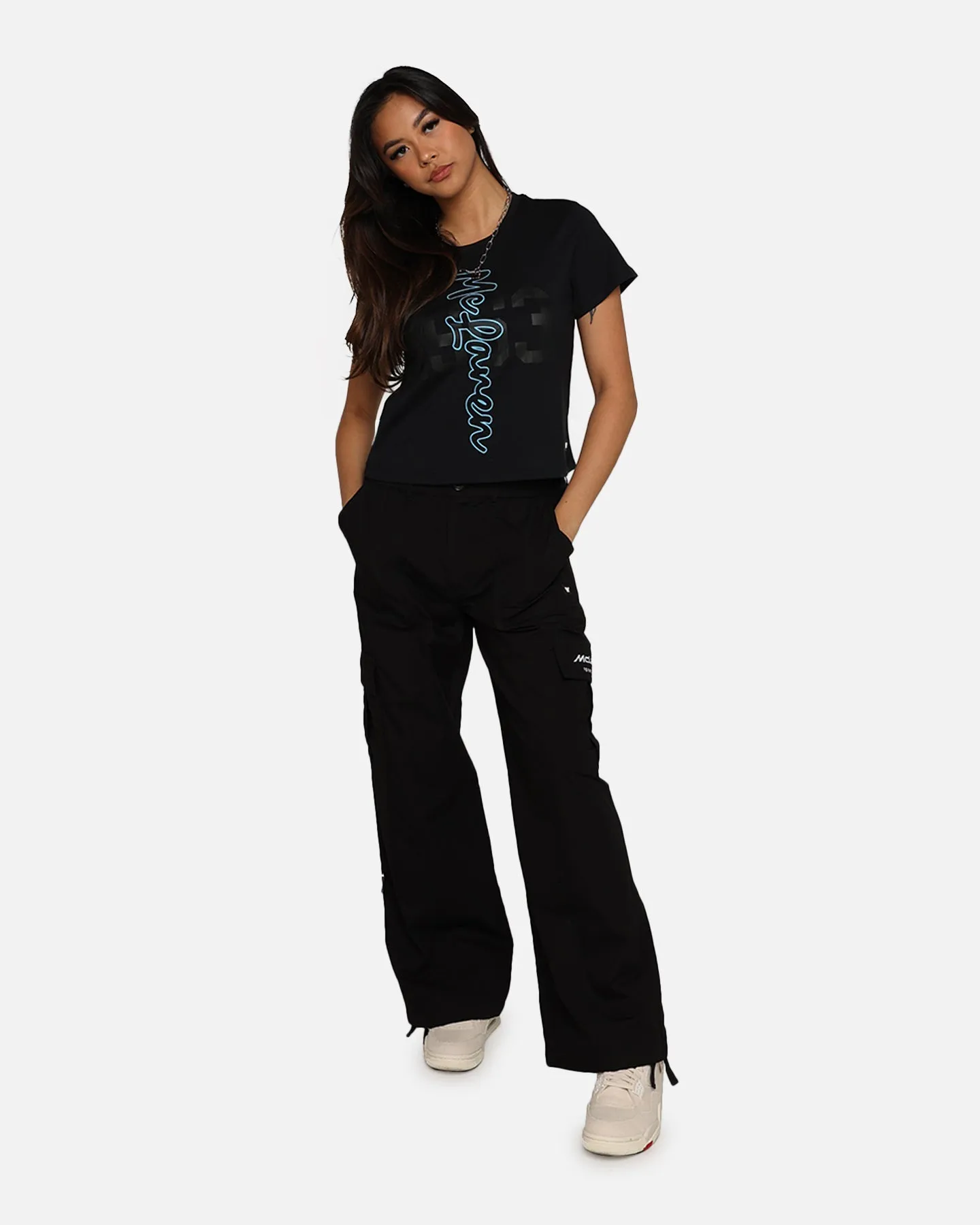 We Are The Wild Collective X McLaren Women's Cargo Pants Black