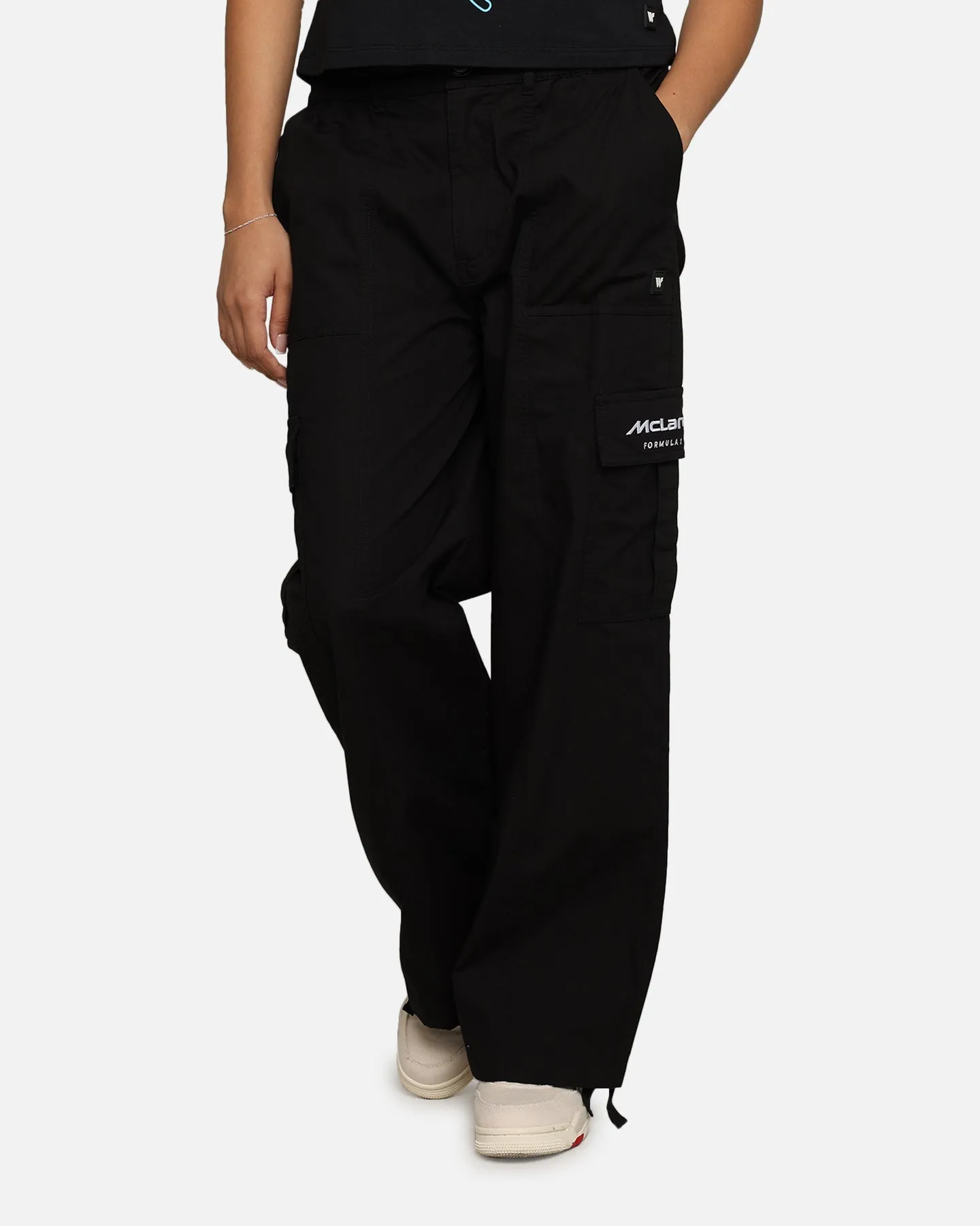 We Are The Wild Collective X McLaren Women's Cargo Pants Black