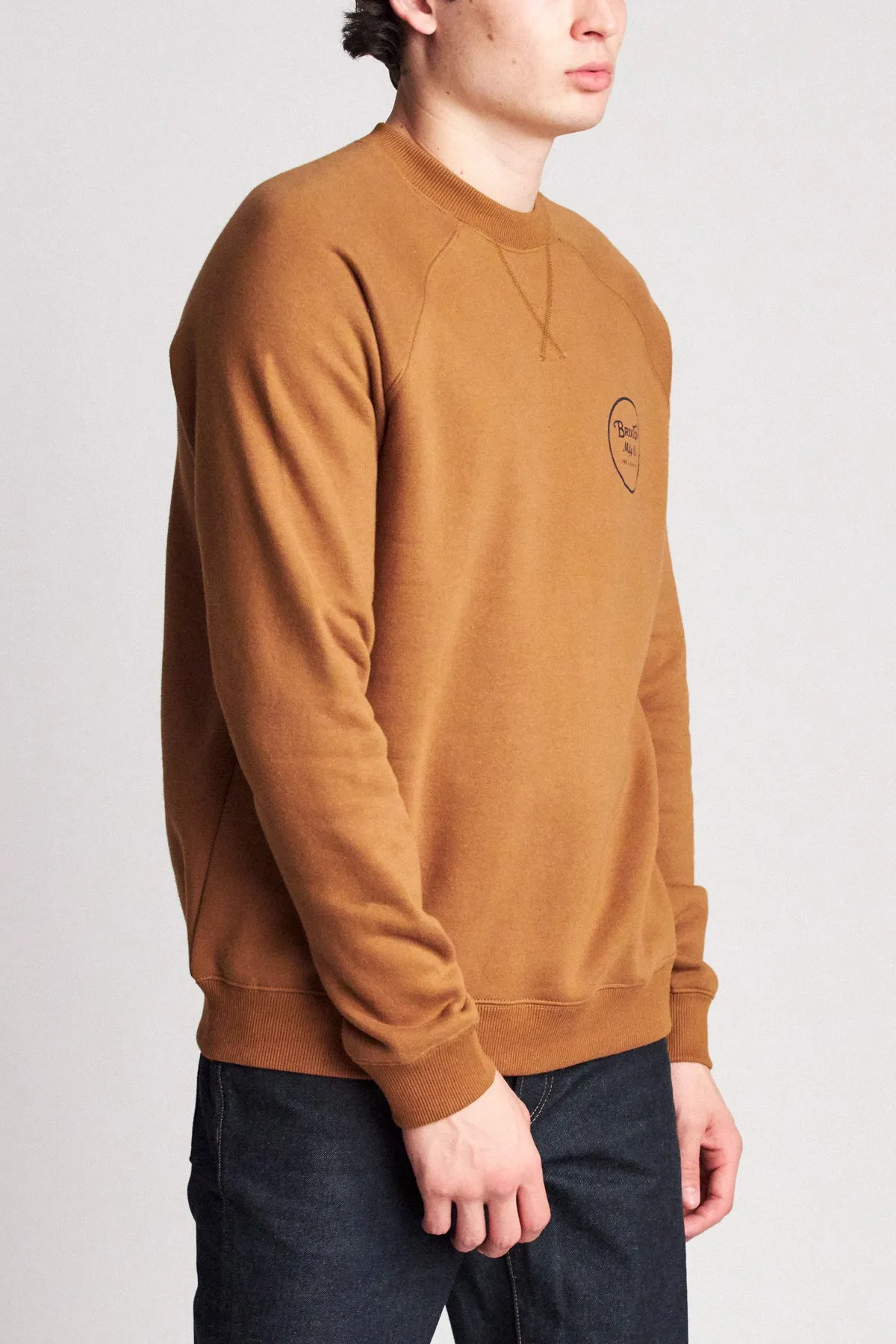 Wheeler INTL Crew Fleece - Washed Copper