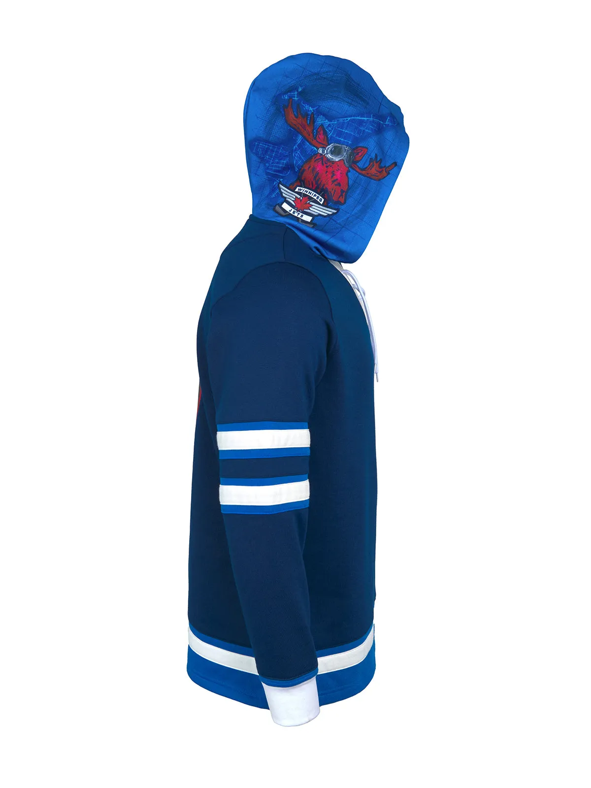 Winnipeg Jets Lace-Up Hoodie