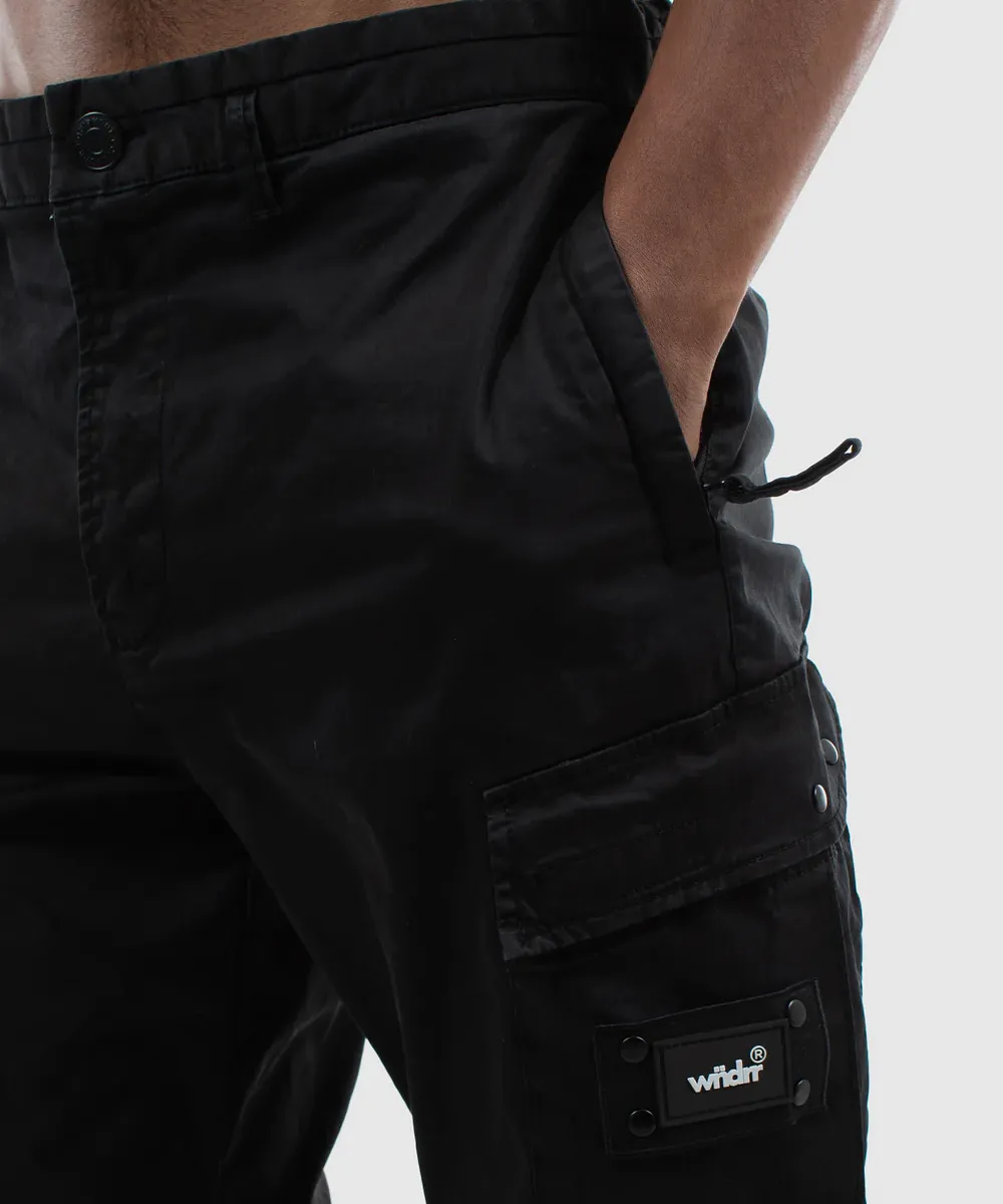 WNDRR Fairfax Cargo Pant (Black)