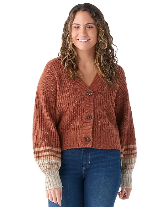 Women's Cozy Lodge Cropped Cardigan Sweater