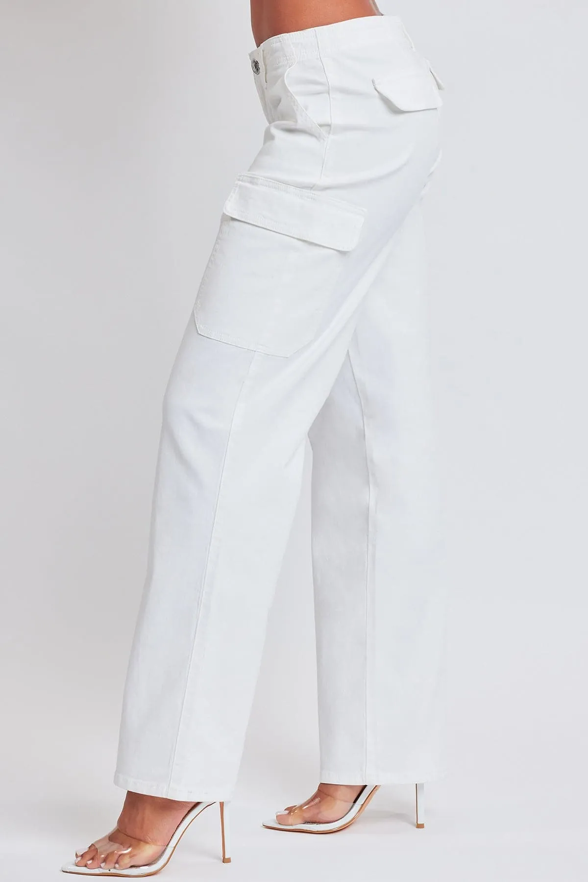 Women’s High Rise Straight Leg Cargo Pants