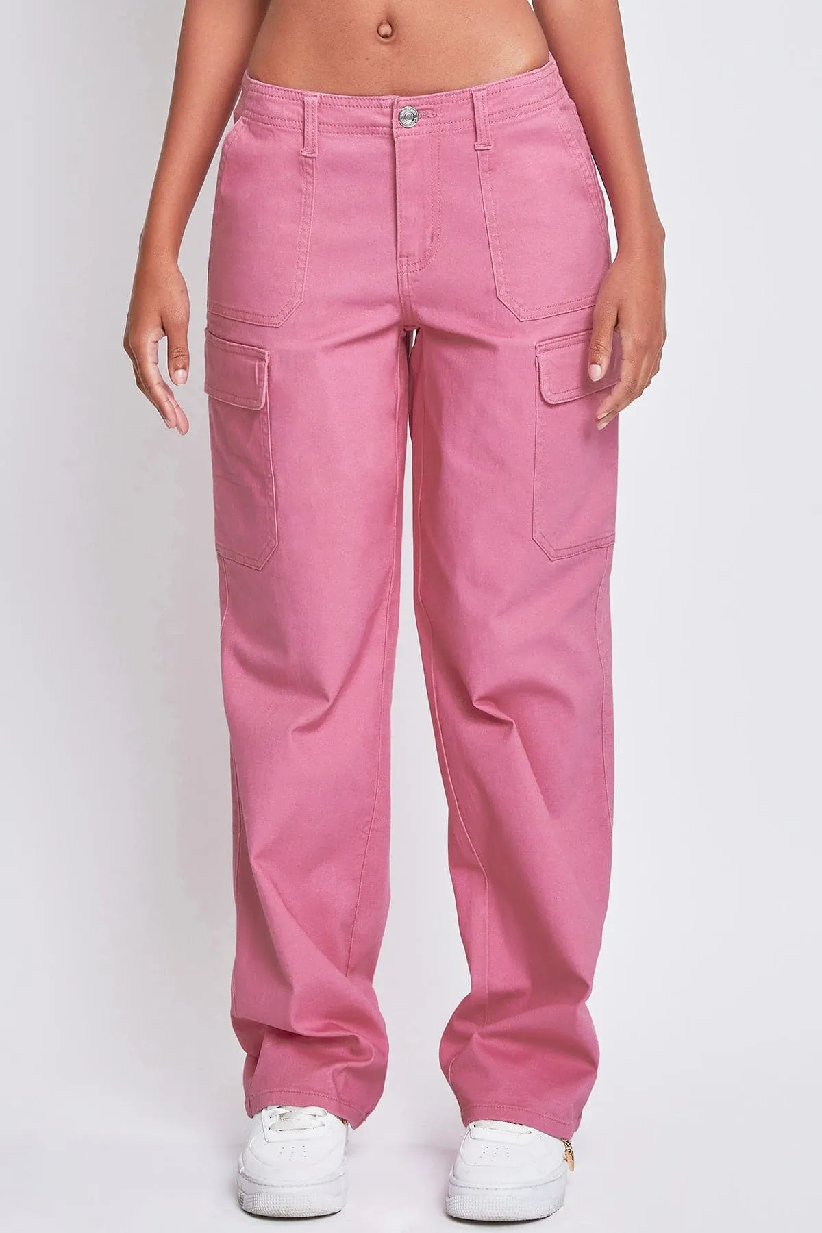 Women’s High Rise Straight Leg Cargo Pants