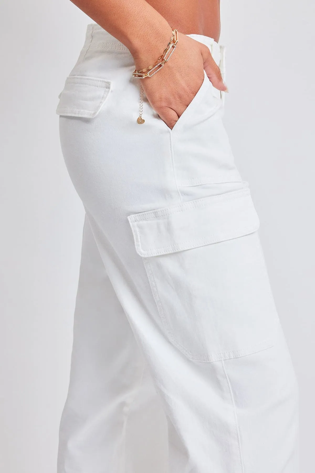 Women’s High Rise Straight Leg Cargo Pants